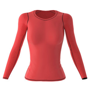 Camiseta Deportiva Transpirable para Mujer, Camiseta de Secado Rápido para Mujer, Camiseta de Entrenamiento para Mujer - Product Image 1