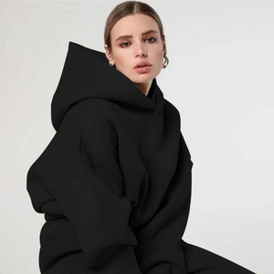 High Quality Custom Logo Cotton Long Sleeve Pullover Women Crop Top Hoodie for Gym Clothing and Out <b>Door</b> Fit With Private Logos - Product Image 6