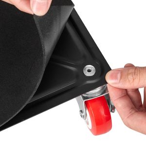 Carrello per Mobili Resistente con Ruote Girevoli a 360 Gradi, Capacità di Carico 1530 Kg, Pannello in Acciaio al Carbonio, Ruote da 5 Pollici per Spostamento Mobili - Product Image 5