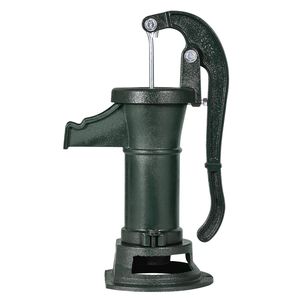 Pompa d'Acqua Manuale Antica in Ghisa, Sollevamento Massimo 25 ft, Connessione NPT 1-1/4, Facile Installazione - Product Image 1