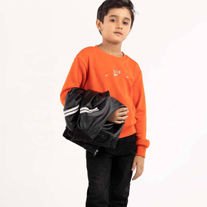 Sudadera Unisex con Cuello Redondo, de Poliéster y Algodón, Personalizada, con Forro Polar, Diseño Bordado, para Adultos, Color Sólido, Cuello Redondo, Invierno - Product Image 5