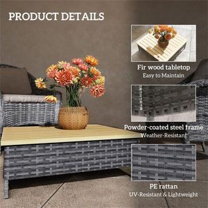 Outdoor Coffee/<b>Side</b> Table - Product Image 5