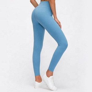 New Women's High Waisted Breathable Spandex/<b>Nylon</b> Fitness <b>Leggings</b> for Yoga & Gym Workouts - Product Image 5