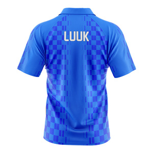Camiseta Polo Sublimada Personalizada al por Mayor, Transpirable, para Hombre y Mujer, para Golf y Deportes, con Logotipo Personalizado, Uniforme de Equipo - Product Image 6