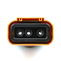 Connecteur automobile haute tension 3 broches Jinhang3p-CH, étanche IP67, orange, pour véhicule électrique, batterie, contrôleur de moteur
