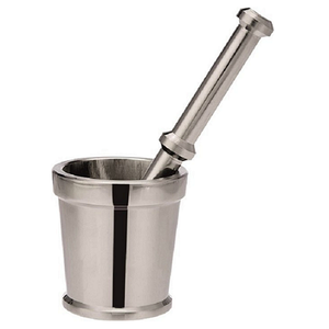 High Quality Brass Mortar And Pestle With Polish Finished For Manual <b>Coffee</b> And Spices <b>Grinder</b> Kitchenware Metal Imam Dasta - Product Image 3