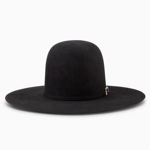 Custom Leather Cowboy Sun <b>Hat</b> with Logo for Unisex Adults-Beach Summer Striped Style - Product Image 3