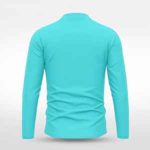 Vente en gros de coupe-vent sport décontracté léger pour homme, personnalisé, patchwork, avec fermeture éclair 1/4, en nylon et polyester, pour l'entraînement en extérieur - Product Image 5