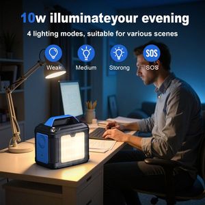 Centrale elettrica portatile 300W batteria al litio 80000mAh 296Wh generatore solare per campeggio esterno RV casa uso potere Versatile - Product Image 6