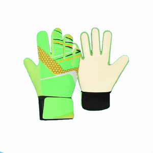 Gants de gardien de but en cuir de qualité supérieure à prix abordable, paume adhérente, équipement d'entraînement de football pour usage extérieur - Product Image 1
