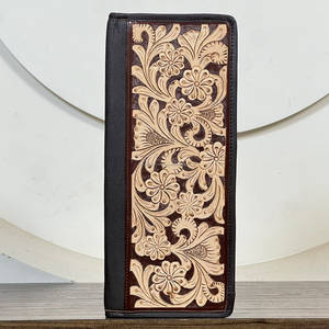 Étui de rangement de bijoux de luxe 2026 en cuir de vachette véritable, fait main, pour bagues, colliers et boucles d'oreilles, avec fermeture éclair, organisateur de bijoux - Product Image 2