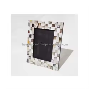 Marco de Fotos de Nácar para Decoración del Hogar, Diseño Tradicional de Alta Calidad, Ecológico, Pintado a Mano, Personalizable, MOP Bajo - Product Image 4