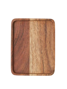 Plateaux de service en bois naturel à prix de gros – Plateaux rectangulaires en bois de manguier de qualité supérieure pour café, thé, fruits, aliments et desserts - Product Image 5