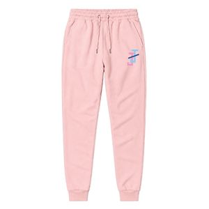กางเกงจ็อกเกอร์ปักโลโก้ Pink JJ พร้อมขอบเอวยางยืด กระเป๋าข้างแบบมีเชือกผูก และปลายขาแบบริบ - Product Image 1