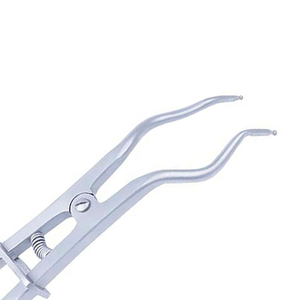 Pinzas de caucho Ainsworth de alta calidad, pinzas perforadoras de acero inoxidable, instrumento dental, pinzas de punta, pinza perforadora dental - Product Image 3