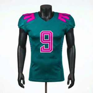 Hoogwaardig Amerikaans voetbaltenue voor teamgebruik / Hoogwaardig 100% polyester Amerikaans voetbaltenue met opdruk - Product Image 1