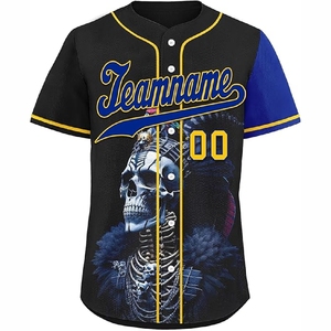 Maillot de baseball sublimé avec une coupe athlétique moderne et un matériau léger pour les joueurs actifs - Product Image 3