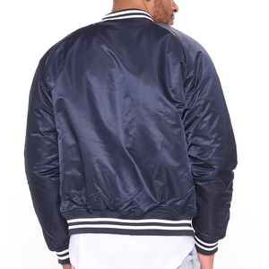 Mens Satin Snap Button <b>Jacket</b> Lightweight Casual Fashion Outerwear Soft Smooth Finish Comfortable Street Style <b>Jacket</b> - Product Image 6