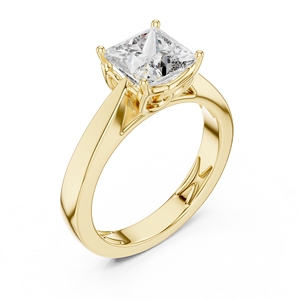 Wholesale 925 Sterling Silver Princess Cut Moissanite <b>Diamond</b> <b>Ring</b> Jewelry Manufacturer Factory Custom OEM - Product Image 4