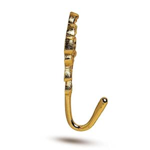 Crochets muraux doubles en métal pour économiser de l'espace, multi-usages, pour la maison, l'hôtel, le bureau - Product Image 3