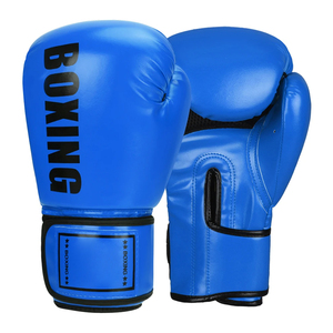 Guantes de Boxeo Personalizados Bordados en Cuero de Grano Entero, Fabricantes de Guantes Profesionales para - Product Image 1