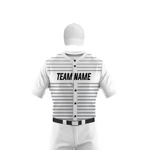 Personaliza Tu Propio Diseño de Uniforme de Béisbol Unisex, Conjunto de Camiseta y Pantalón de Béisbol de Primera Calidad, Uniformes de Béisbol Profesionales - Product Image 5