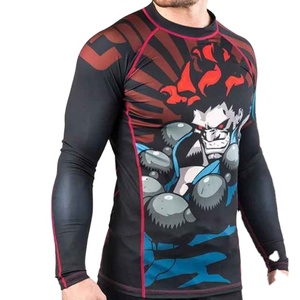 Wholesale 2026 High Quality <b>Compression</b> <b>Shirt</b> Breathable Rash Guard Customized Printing For Running Fitness OEM Service - Product Image 6