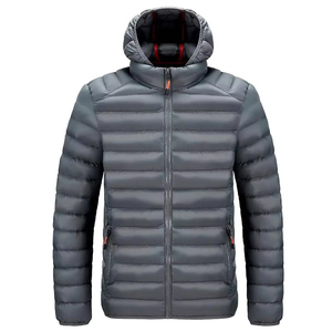 Winter OEM Custom logo <b>Packable</b> Lightweight Sport Puffer Down Hooded <b>Jacket</b> Padded Insulated Coat <b>Jacket</b> - Product Image 4