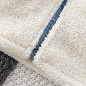 Chaleco de Forro Polar Sherpa Suave, Unisex, Ropa Deportiva Informal, Transpirable, Ecológico, 100% Poliéster, Servicio OEM, Ropa de Invierno - Product Image 3