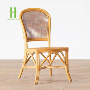 Factory Direct Price Modern Outdoor Eco-Friendly Durable Wicker Dining Chair <b>Backrest</b> School Restaurant Metal Rattan Home Office - Product Image 4