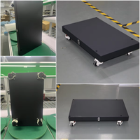 YIXIANG V2 Boîtier de batterie empilable 15 kWh avec BMS, base roulante inférieure pour batteries prismatiques LiFePO4, accessoires de support de batterie, noir