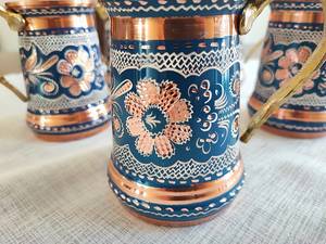 Handmade <b>copper</b> <b>cup</b>, pure <b>copper</b> mug, moscow mule mug,17 oz beer mug, hand painted <b>copper</b> drinkware, birthday gift <b>copper</b> gift - Product Image 2