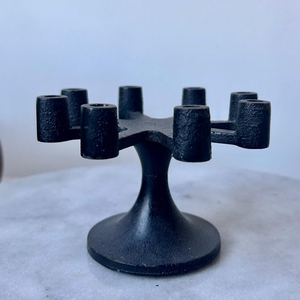 Handcrafted Iron Metal Candle Holder Stand with Elegant Design for Home Decor, Wedding Centerpiece and <b>Table</b> Decoration - Product Image 2