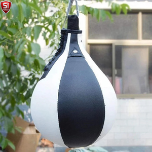 Balón de velocidad de boxeo con forma de pera de PU, saco de boxeo giratorio, balón de entrenamiento de fitness, inflable de cuero - Product Image 6