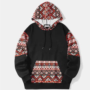 Sudadera con Capucha para Hombre de Alta Calidad, ODM OEM Personalizada, Otoño Invierno, Poliéster y Algodón, Diseño Sólido, Ropa Casual para Entrenamiento - Product Image 1