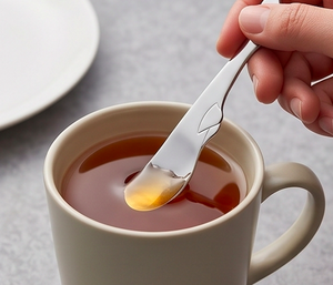 Creative Whale Shape Stainless Steel <b>Teaspoons</b> Mirror Polish <b>Long</b> Handle Novelty Design Party Tableware Spoons - Product Image 3