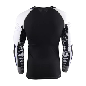 Qualité supérieure, nouveau design, vente en gros de rashguards pour hommes, confortables, couleur, taille, style et logo personnalisés, ODM - Product Image 2