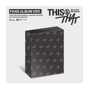 Stray Kids-THIS & That (VERSIÓN PARA FÃS) Pop Coreano para Todas las Edades - Product Image 1