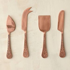 Artistic Metal Cheese Cutlery <b>Set</b> Bringing <b>Unique</b> Touch To Cheese Platters While Offering Excellent Cutting Control - Product Image 3