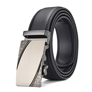 Cinturón Casual de Lujo para Perro de Cuero Vacuno, Hebilla de Acero Resistente y Ecológica, Diseño a Cuadros, Premium, Duradero, Ajustable, Precio al por Mayor - Product Image 5