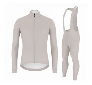 Tenue de cyclisme professionnelle personnalisable pour les cyclistes de VTT, combinaison de course imprimée par sublimation, tissu extensible avec short rembourré - Product Image 3