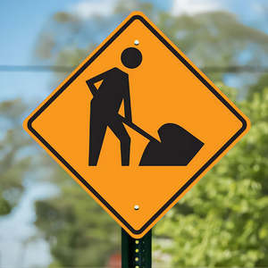 ป้ายก่อสร้างงานถนนที่เป็นไปตามมาตรฐาน MUTCD - ป้ายเตือนความปลอดภัยสีส้มสำหรับสถานที่ทำงาน ทางหลวง และการใช้งานในเขตเทศบาล - Product Image 6