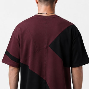 เสื้อยืดทรงบ็อกซี่ผ้าคอตตอนหนานุ่มใส่สบายสไตล์ลำลองทันสมัยสำหรับผู้ชาย เหมาะสำหรับใส่ทุกวัน ผลิตจากผ้าคุณภาพพรีเมียม สำหรับขายส่งสินค้าสตรีทแวร์ - Product Image 6