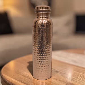 Pot de bien-être en cuivre martelé de haute qualité, provenant de l'exportation indienne internationale. (Cuivre pur certifié) - Product Image 1