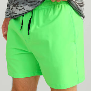 Pantalones Cortos de Playa Casuales con Estampado Digital de Último Modelo, Logotipo Personalizado, MOQ Bajo, Antibacterianos, Transpirables, Elásticos, 100% de Alta Calidad - Product Image 1