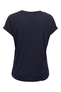 Camisa Elegante de Fibra Natural Suave para Mujer, Camiseta Formal de Algodón Mercerizado con Acabado Brillante, Top Informal Elegante para Negocios de Alta Calidad - Product Image 2