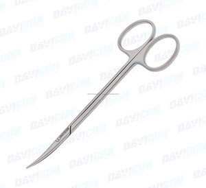 Ciseaux de dissection professionnels de haute qualité pour strabisme, courbés/droits |   Ciseaux médicaux très demandés - Product Image 5