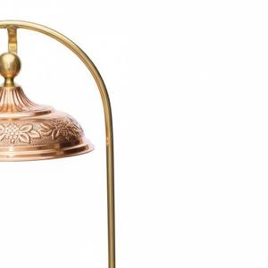 Plat à chafing en cuivre martelé à la main avec support en laiton et gravures florales – Ensemble de service de luxe pour buffets, idéal pour hôtels et événements - Product Image 5