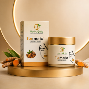 Crème de beauté au curcuma, crème de beauté pour le visage au curcuma de qualité supérieure, hydratant naturel pour la peau à base de plantes, formule hydratante et nourrissante - Product Image 1