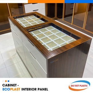 Panel interior de PVC Gabinete de estilo moderno No.1 Fábrica de producción de Vietnam para la familia - Product Image 4